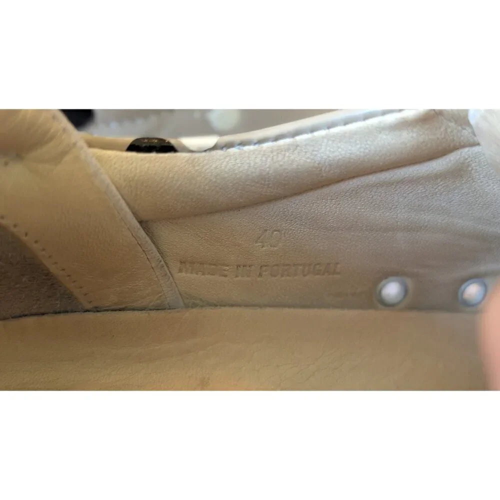 WANT Les Essentiels Lennon Dot Sneakers Size 40/9.5 US Leather shoes lace up
